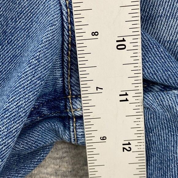 Hollister Jeans Women JR 5R W27 Distressed Ultra High Rise Mom Vintage Stretch - Picture 9 of 14